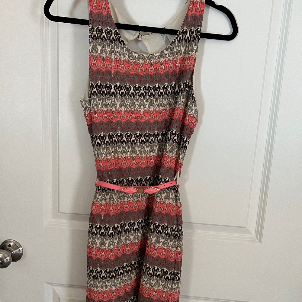 Mona B Open Back Dress